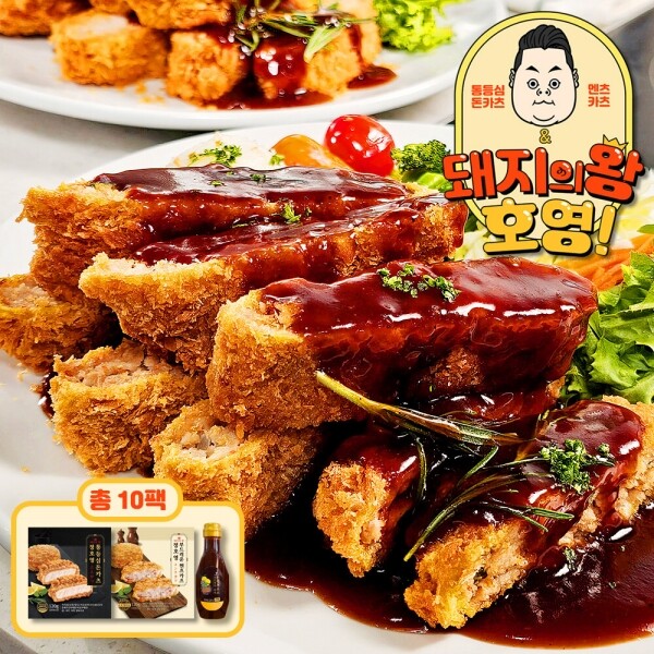 STAR PLANET SHOP,돼지의왕 정호영 돈카츠 120g 5팩 + 멘츠카츠 120g 5팩 + 유자소스 1통