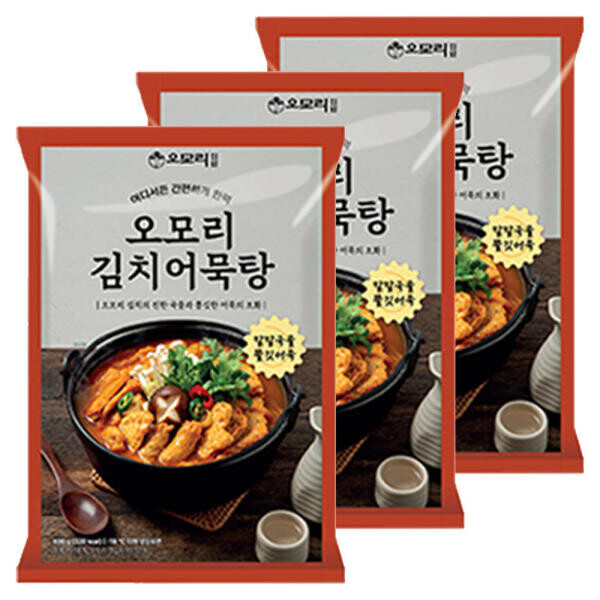 STAR PLANET SHOP,[오모리] 오모리 김치어묵탕 600g x3팩