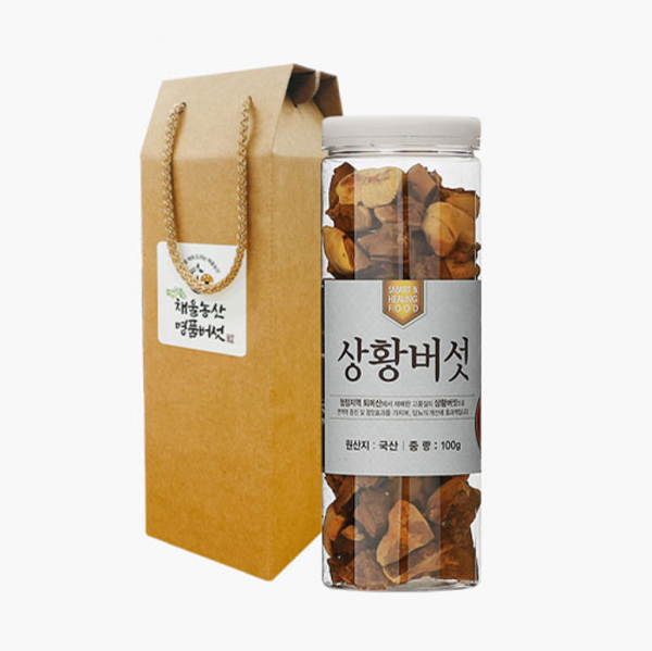 STAR PLANET SHOP,[채울농산] 프리미엄 국내산 상황버섯 최상급 100g